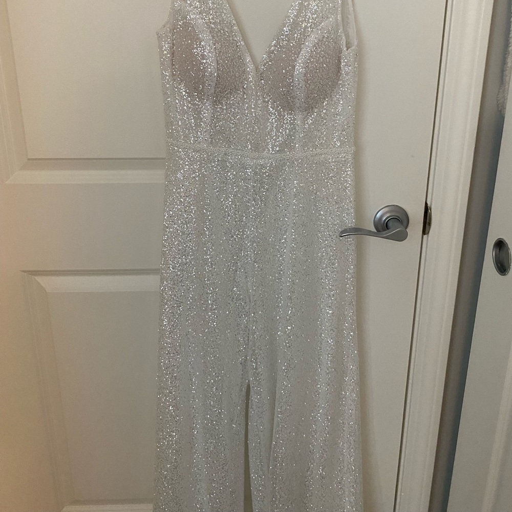 Custom Designed Sequined Jumpsuit - image 5
